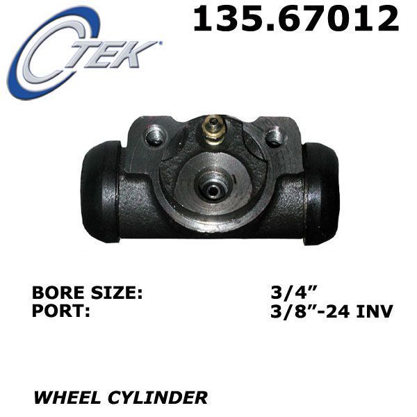 Centric Parts CTEK Wheel Cylinder, 135.67012 135.67012